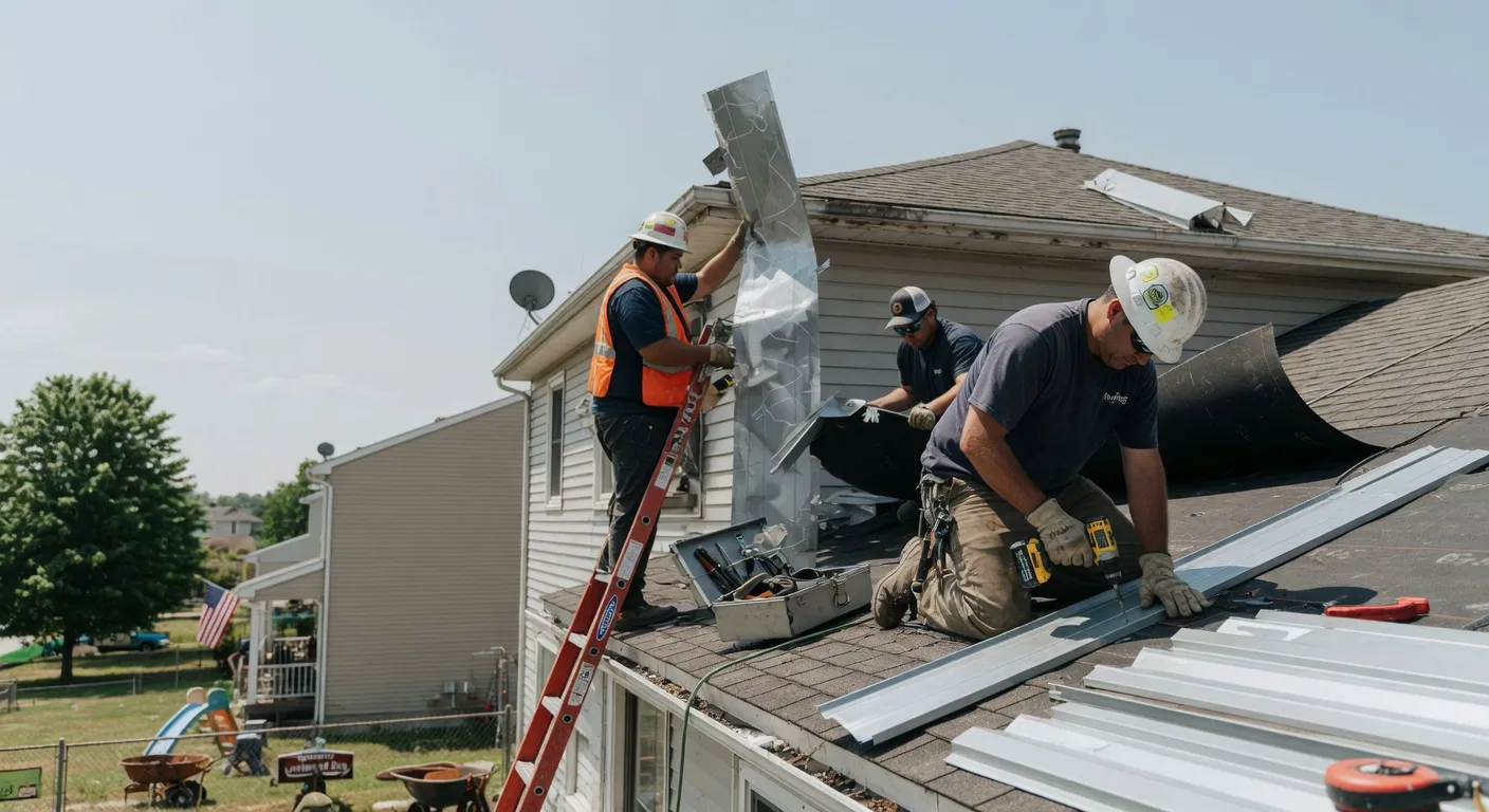 Metal Roof Repair in Burfordville, MO